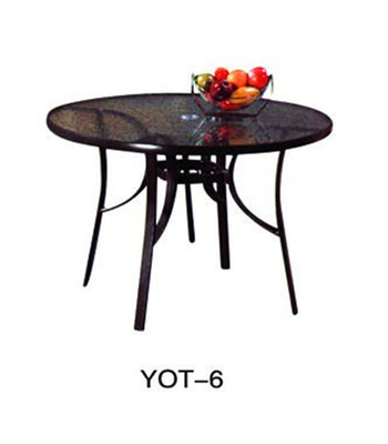 Elegant outdoor cast aluminum garden furniture low price  (YOT-3)