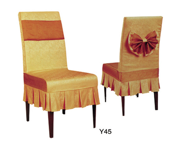 CHINESE style wedding party beautiful chair cloth with furniture manufacture (Y-45)
