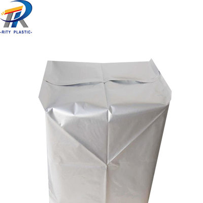 China Customized laminated Flat Square Bottom Snack aluminium foil Food Packing bag supplier