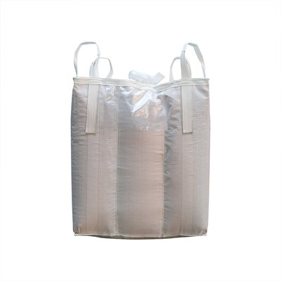 China Polypropylene 1 Ton Jumbo Bag Food Graded With Filling Spout Top supplier