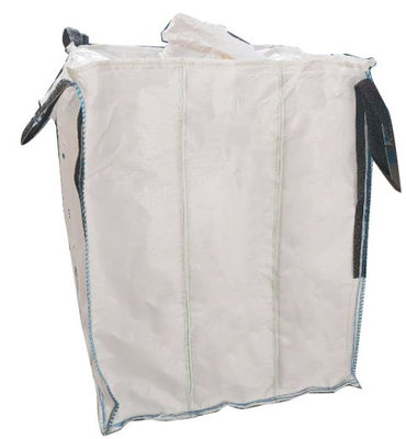 China Corner Loop White FIBC Baffle Bag 40x40 Size With Filling Spout Top supplier