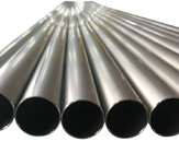Factory price Grade 2 pure titanium tube ASTM B338 round/square silver color