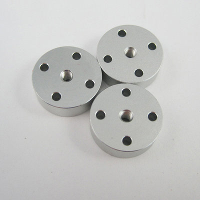 China custom oem titanium parts mechanical parts metal machine parts silver