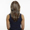 European and American wig female wig long straight hair realistic human hair chemical fiber wig supplier