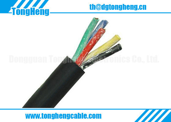 China Halogen Free Special Cable for Drag Chains Customized Polyether PUR Cable supplier
