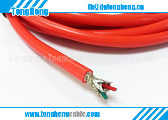 China Pair Cores Screened Panel Wiring Customized Rubber Cable supplier