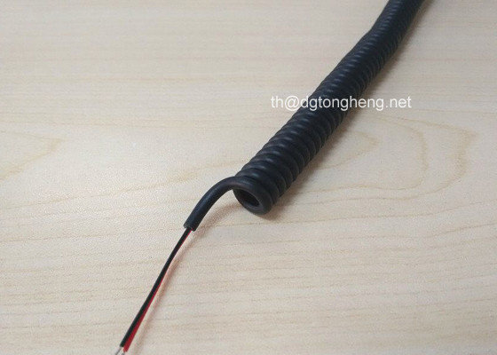 China CE Approved PUR Spiral Cable supplier