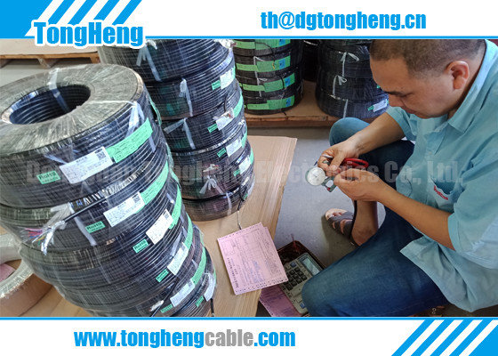 600/1000V Rated Permanent Submersion Customized Rubber Cable supplier