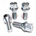 Solid Zinc Coated Wheel Lug Bolts 17 Mm Hex With 60 Degree Taper Seat