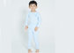 2 Pieces Boys Pajama Set , Boys Sleepwear Sets 100% Cotton Interlock Piece Dye supplier
