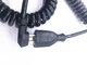 American standard 3pin black 13A extension power cable  0.5m-10m copper power cord supplier