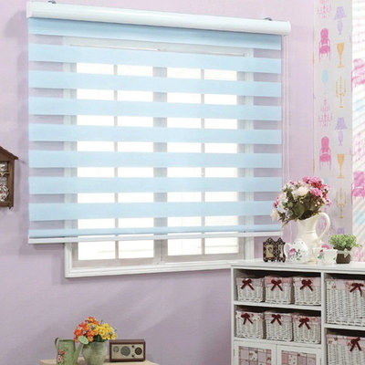 2020 High Quality Home Decoration zebra blind cordless for sliding door Customized size