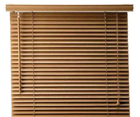 Wooden Venetian Blind Basswood Venetian Blinds for home office hotel windows doors Custom Made