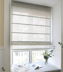 Europe Japan new China style white Plain linen curtain Roman blind for bedroom living reading dinning room balcony