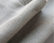 Light grey Plain linen curtain Roman blinds sheer curtain customized for bedroom living reading dinning room
