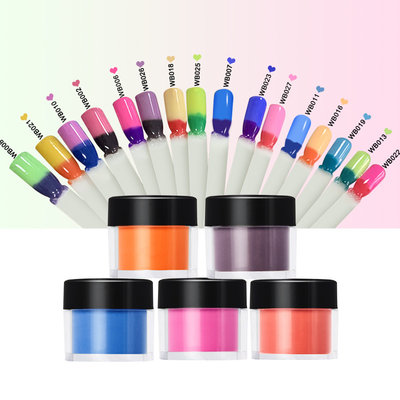 China Factory price light sensitive color change powder Sun UV photochromic pigment forn ails supplier