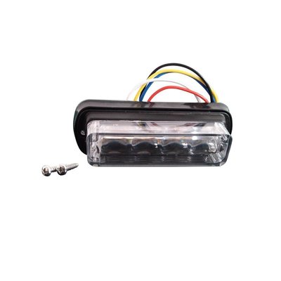 Aluminum base 4led car led headlight police flash light for car