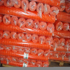 China Peru Yellow Orange Plastic Safety Warning Fence Net supplier