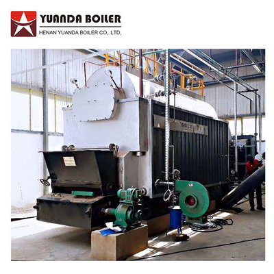 Industrial Fuel Coal Rice Husk Steam Boiler 4 Ton Per Hour For Rice Mill Plant