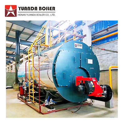 Industrial Low Pressure Fire Tube 4 Ton Bunker Oil Steam Boiler for Carton Factory