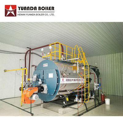 Industrial Low Pressure Fire Tube 1000kghr Diesel Oil Steam Boiler for Tea Industry