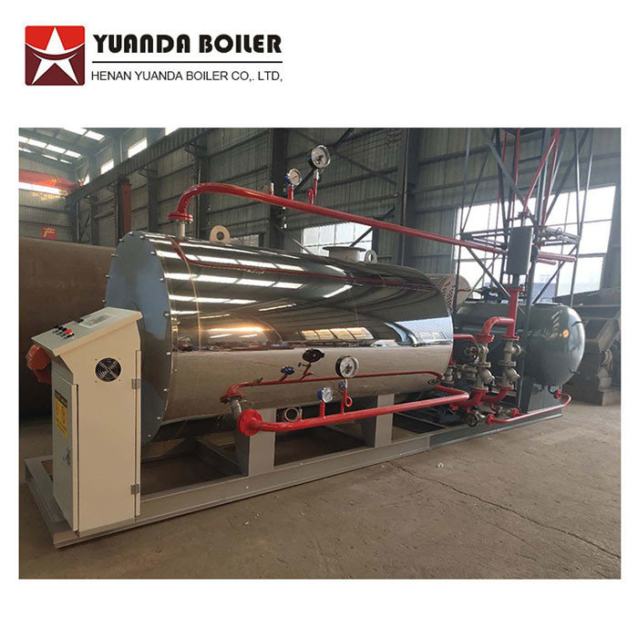 Package Low Pressure 600000 Kcal Cng Biogas Oil Fired Hot Oil Boiler For Wood supplier