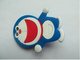 2D/3D Cute Doraemon Shape Rubber PVC Label Pins Badges With Safety Clip For School Backpack Decoration supplier