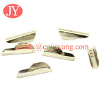 Silver plating 22mm metal T tip barb clips for cord