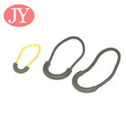 Jiayang garment accessories PVC Silicon paracord TPU zipper puller for over coat zipper pull tag zipper pull tab