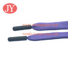 Jiayang black round drawstring elastic drawstring colorful cord for hoodie Flat Drawstrings Board Shorts
