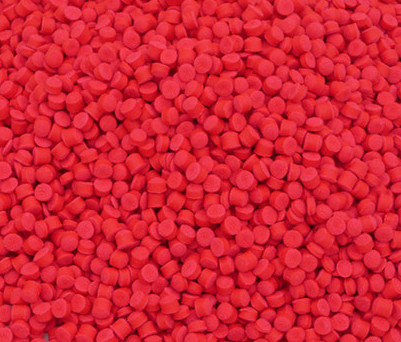 China Fluorescence Pink Plastic Additive Masterbatch 10% - 50% Pigment Content supplier