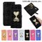 Iphone, Samsung flowing heart wallet leather case, Iphone Xs Max wallet leather case,Samsung wallet leather case supplier