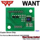 drum chip C451 C550 C650 drum chip use For Konica Minolta Bizhub C451 550 650 drum unit BK C M Y