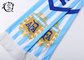 FIFA Argentina Winter Custom Sports Scarves Polyester Warm Long Size supplier