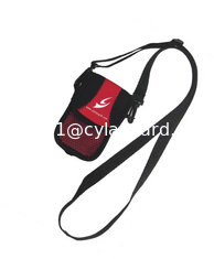 China Neoprene phone pouch holder lanyard, custom neoprene mobile phone bag lanyards,affordable supplier
