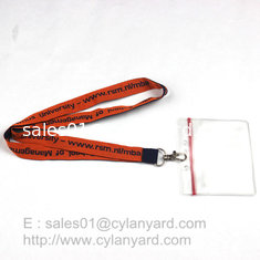 China Custom made woven lanyards, low cost woven neck ribbons factory from China supplier