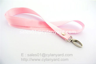 China Nylon badge holder lanyards factory China, wholesale print nylon id badge ribbons supplier