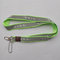 Reflective lanyard with reflective band and screen printed logo, high quality affordable supplier