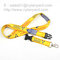 Screen print promotional lanyards with ABS swivel detachable buckle release, supplier