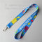 Simple cheap sublimation id badge lanyards, sublimation full color lanyards, supplier