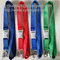 Colored polyester neck ribbon with colored plastic buckle, coloured neck lanyards, supplier