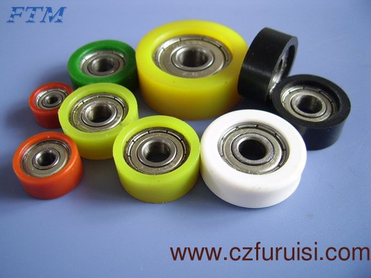 windows plastic / nylon / POM / PP / PVC Nylon roller for windows