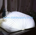 Portable Rechargeable Folding LED Reading Lamp Book Shaped Lamp