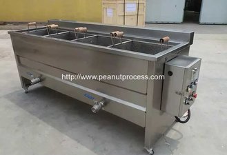 China Manual Type Peanut Frying Machine for Sale supplier