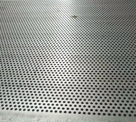 Round Hole Mesh Plate 304 Stainless Steel Perforated Sheet for food grade