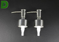 24/410 28/415 foam pump gel lotion sprayer pump silver plating Dispenser Plastic Liquid sprayer Soap cover