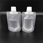 Custom made General liquid purpose plastic bags for filling antimicrobial agents/Composite plastic doypack for 99% ethan