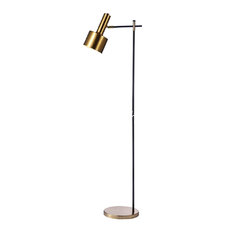China Wholesale Modern LED Gold Stand Light Designer Floor Lamps For Living Room Home Decor supplier