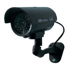 Indoor/Outdoor Mock Security Bullet Cameras with LED light DRA65