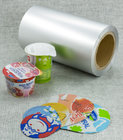 8011   lacquer aluminium foil with ps heat seal for yogurt lid